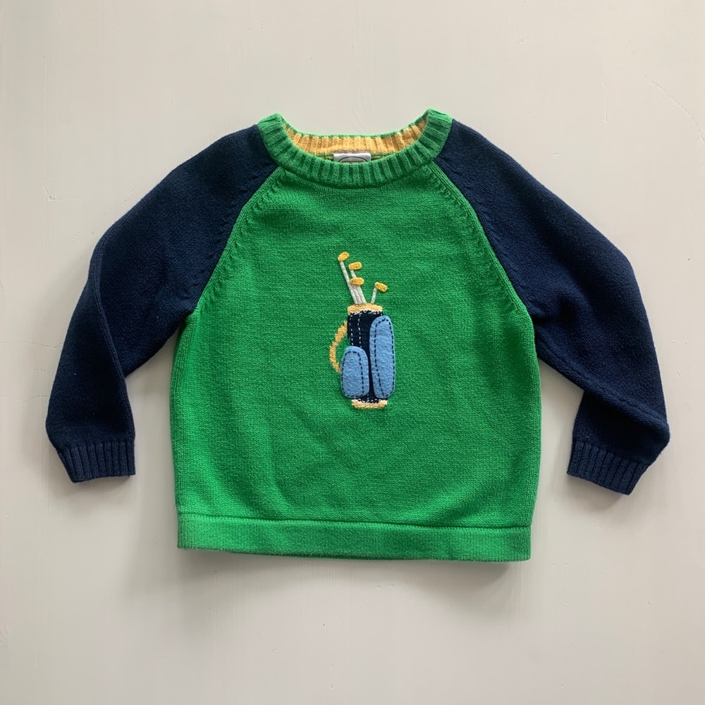 Talbots Kids Golf Sweater Size 4